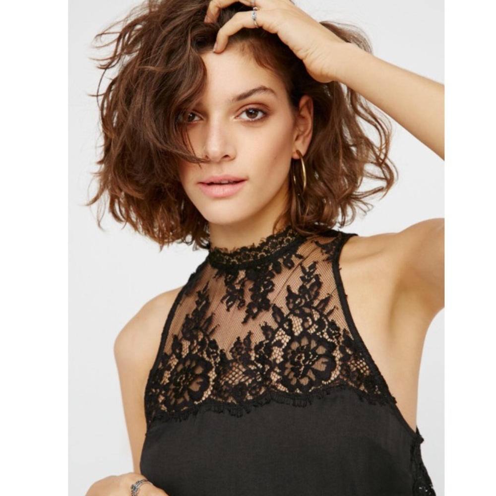 Free People Tied To You Lace Top - Picture 2 of 4